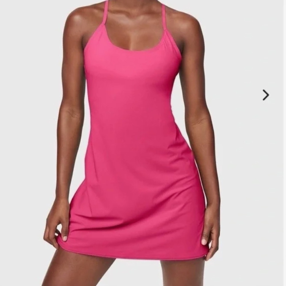 Outdoor Voices exercise dress hot pink Small